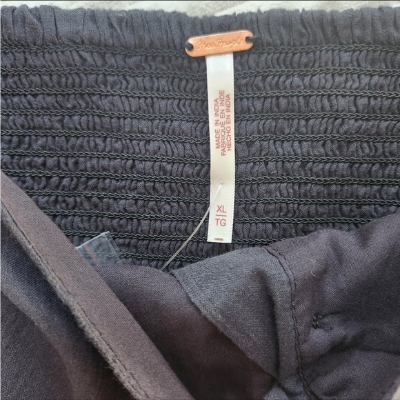 NWT Free People babydoll top blouse size XL - Picture 6 of 7